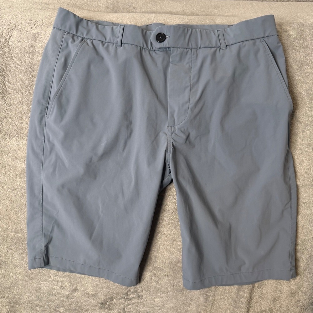 Greyson Montauk Performance Golf Shorts Mens 34 Stretch Flat Front casual